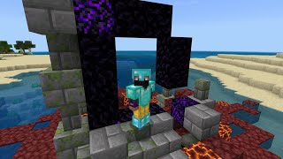 En busca de un nuevo portal EP 28 Minecraft Bedrock [upl. by Carmelita512]