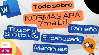 🤓💻 ¡Domina las NORMAS APA 7ma EDICIÓN en Word Configura tu Documento como un EXPERTO 🚀🤯 [upl. by Olwen585]