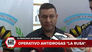 CHUBUT  Operativo antidrogas quotLa Rusaquot los resultados [upl. by Mazman]