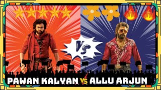 Pawan Kalyan Fans VS Allu Arjun  Fan wars aagali  Opinion  Cinema Preview [upl. by Eerrehc]