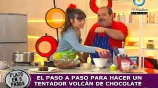 Grandioso volcán de chocolate en 5 pasos Parte 2 [upl. by Airlie]