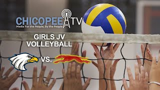 Pioneer Valley Christian Academy vs Chicopee High Girls JV Volleyball 10824 [upl. by Hanser]