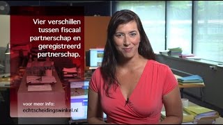 Vier verschillen tussen fiscaal partnerschap en geregistreerd partnerschap [upl. by Janis274]