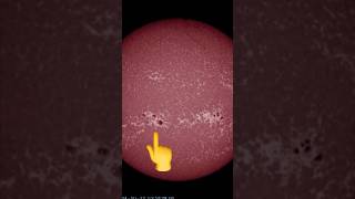 BIG Earth Facing Sunspot‼️ M Solar Flare‼️ [upl. by Winstonn]