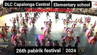 Vlog 377 capalonga central elemschool DLC competition 26th pabirik festival 2024 [upl. by Able]