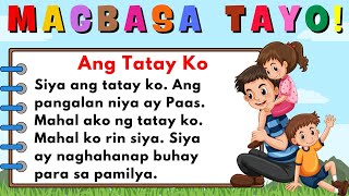 UNANG HAKBANG SA PAGBASA FILIPINO READING FOR GRADE 1  READING PASSAGE TEACHER ALI [upl. by Dwaine]