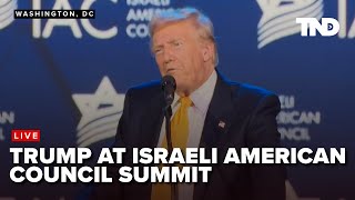 Donald Trump speaks at the Israeli American Council Summit in Washington DC [upl. by Myke]