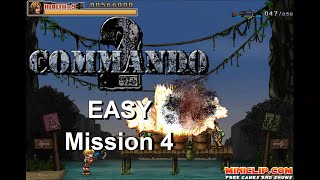 Commando 2  Easy mode playthrough  Mission 4 [upl. by Assilam]