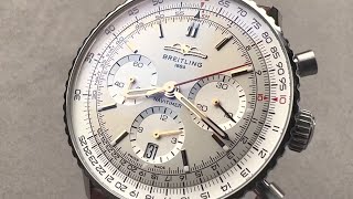 Breitling Navitimer B01 Chronograph AB0139211G1P1 Breitling Watch Review [upl. by Ainos]