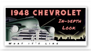 1948 Chevy fleetline sportmaster indepth look [upl. by Maon150]