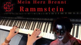 Mein Herz Brennt  Rammstein  Piano Cover 4k [upl. by Audre]