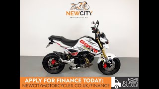 2016 Honda MSX 125 White 6578 Miles Used [upl. by Schechter]