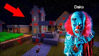 La Aldea de los Payasos Malvados en Minecraft 🤡 [upl. by Esinehs424]