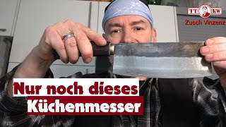 Extrem scharfe Handgemachte Küchenmesser aus Vietnam Authentic Blades Kochmesser im Test Messer [upl. by Ardeahp]