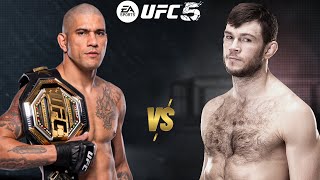 UFC 5 ALEX PEREIRA VS FORREST GRIFFIN FOR THE UFC LIGHTHEAVYWEIGHT CHAMPIONSHIP BELT [upl. by Erolyat]