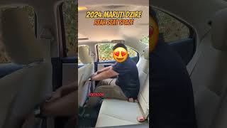 2024 Maruti Dzire Rear Seat Experience dzire2024 [upl. by Assilat]