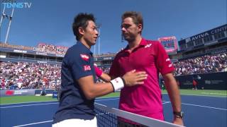 Djokovic And Nishikori Win In Toronto 2016 SF Highlights [upl. by Sylvester]