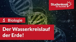 Der Wasserkreislauf der Erde  Biologie verstehen mit dem Studienkreis [upl. by Ytsanyd]