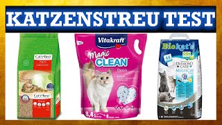 ▶ Katzenstreu Test 2024 ◊ TOP 3 Katzenstreue in einem Video [upl. by Oiramal932]