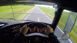 Kenworth K200 ride along and POV [upl. by Nonnah]