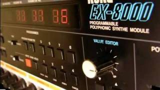 Korg EX8000  Roland JD800 [upl. by Annadal]