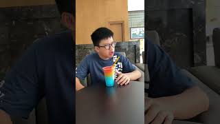 Eating Froster until I got brain freeze shorts tiktok challenge viralvideo trending icecream [upl. by Dyoll361]