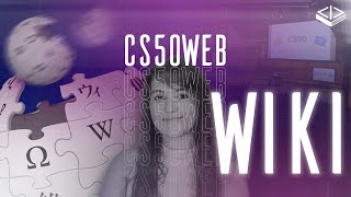 CS50 WEB WIKI  PROJECT 1  SOLUTION [upl. by Korwin]