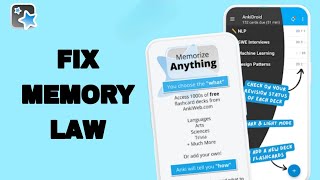 How To Fix And Solve Memory Law On AnkiDroid App  Final Solutiont [upl. by Daberath]