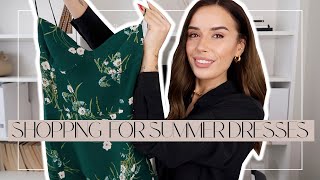 SHOPPING FOR SPRING  SUMMER DRESSES  COOK WITH ME  VLOG  Suzie Bonaldi [upl. by Trammel]