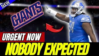 🚨💥😱THE BIGGEST BOMB OF THE SEASON WAS CONFIRMED 😨 NEW YORK GIANTS NEWS TODAY NFL NEWS TODAY [upl. by Yrogiarc920]