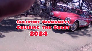 Cruisin the Coast Gulfport Mississippi 2024 [upl. by Ailadgim]