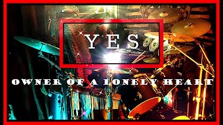 Yes  Owner of a Lonely Heart  drum cover  90125 [upl. by Pond425]