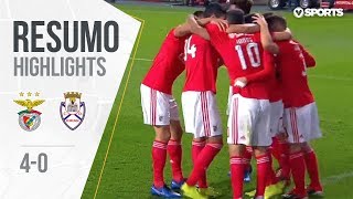 Highlights  Resumo Benfica 40 Feirense Liga 1819 11 [upl. by Lurleen213]