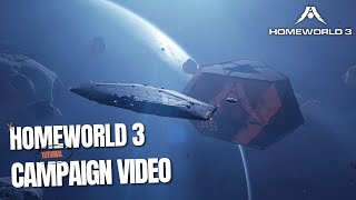 HOMEWORLD  3 CAMPAIGN 1 HIIGARA amp Production Bay Install [upl. by Yllor]