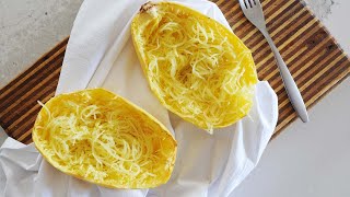 How to Cook Spaghetti Squash 3 Ways [upl. by Ennaillij]