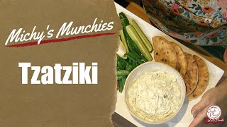 Tzatziki Recipe  Michys Munchies [upl. by Sudnak]