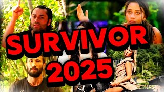 SURVİVOR 2025 KESİNLEŞEN İSİMLER KADRODA KİMLER VAR [upl. by Leirud]