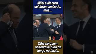 Xi Jimping observa conversa entre Milei e Macron [upl. by Herrle515]