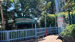 Sprocket Rockets Full Queue Walkthrough Six Flags Great America Gurnee IL [upl. by Dacie]