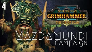 Completely Necessary Siege  SFO Grimhammer II  Lizardmen  Mazdamundi 4  Total War Warhammer 2 [upl. by Anicul]