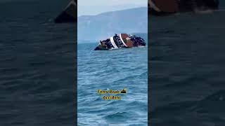 Ferry Boat Accident with Passengers  Shocking Footage from the Scene [upl. by Nerral411]