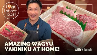 Amazing Wagyu Yakiniku at home  with Nikuichi [upl. by Zumstein825]