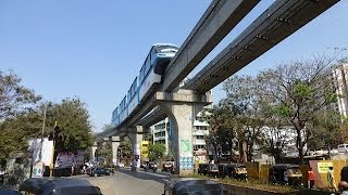 Mumbai Monorail February 2014 [upl. by Gore556]