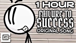 1 HOUR HENRY STICKMIN SONG ▶ quotFailure to Successquot Escaping the Prison  CG5 [upl. by Eltsirhc984]