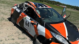 Aurskog  Høland Sprinten 2023CrashActionSoundOn the Limit [upl. by Fitzhugh]