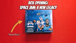 Box opening Spacejam A New Legacy Hobby AUTO HIT [upl. by Ottie345]