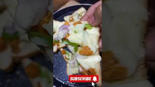 Tandoori Bread 🍞 Pizza 🍕 Bread 🥪 Pizza viral [upl. by Araas856]