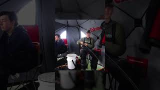 Lake Trout Ice Fishing FAIL [upl. by Ladnyc998]