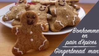 Bonhomme en pain dépices au micro ondes  Gingerbread man microwave recipe [upl. by Dyke346]