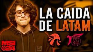 LA TRISTE DERROTA DE JOSEDEODO Y ESTRAL ☹️  ESTRAL vs PSG TALON  MSI 2024 [upl. by Hephzibah]